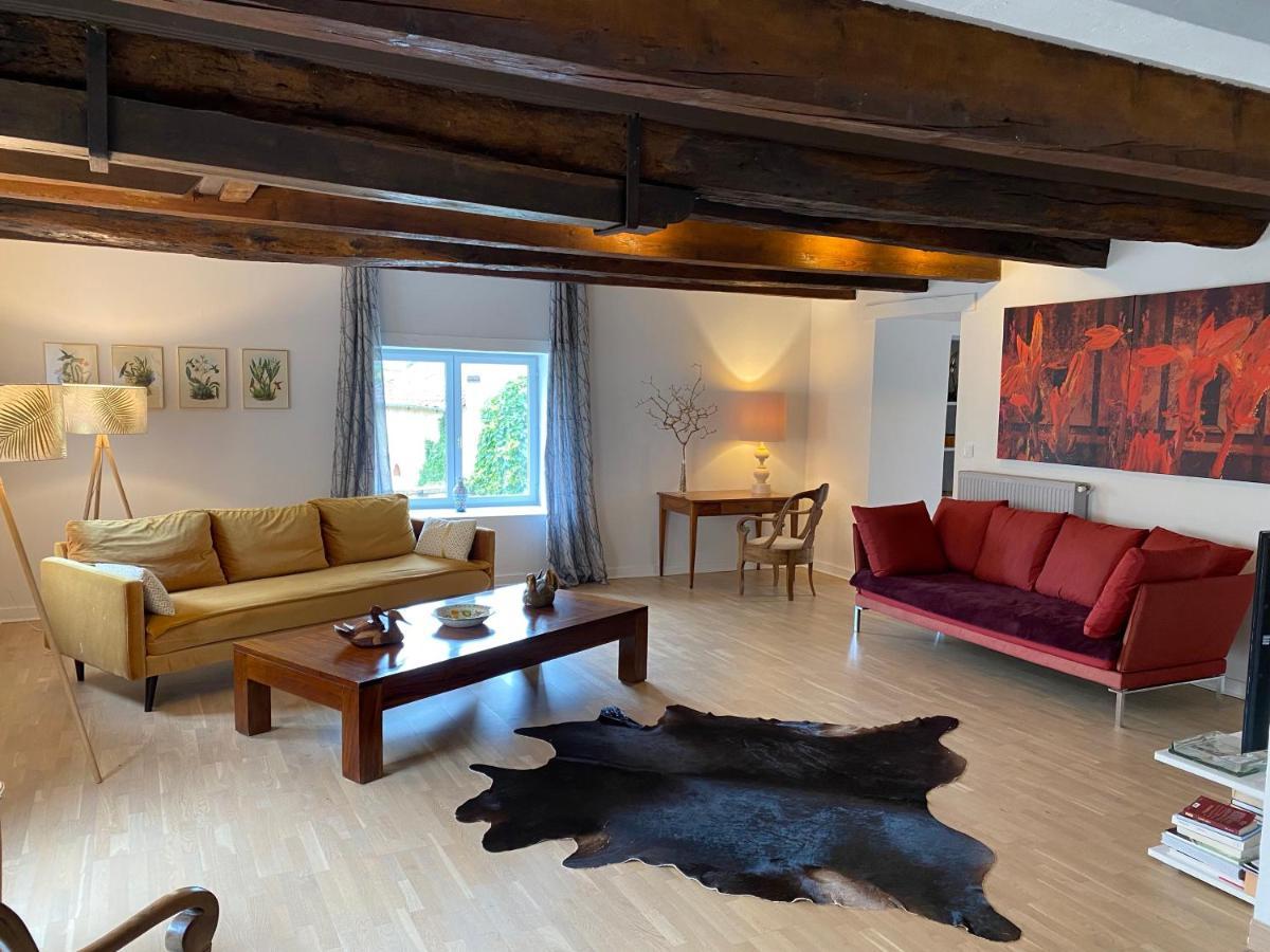 Les Hauts De Cluny Bagian luar foto